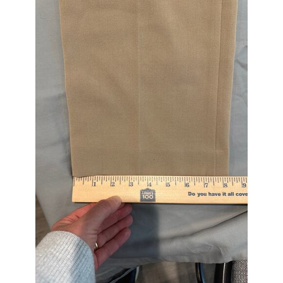 Rafaella Petites Relaxed Fit Khaki Pants Women's Size 6P - Picture 6 of 9